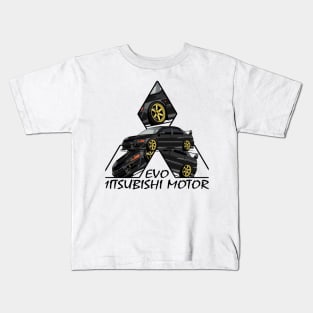 Mitsubishi EVO, JDM Kids T-Shirt